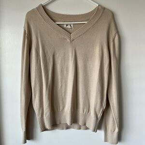 (SOLD) Pact Women’s Organic Cotton Cream Sweater